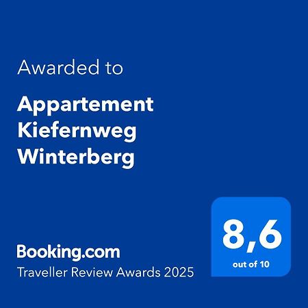 Appartement Kiefernweg Winterberg Buitenkant foto